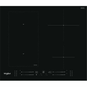 Plita incorporabila Whirlpool WL S6960 BF, inductie, 4 zone de gatit, 6th Sense, Touch control FlexiCook, sticla neagra imagine