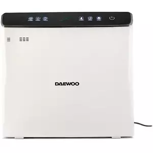 Purificator si umidificator aer DAEWOO DAP400, 75W, Hepa 13, Wi-Fi, alb-negru imagine