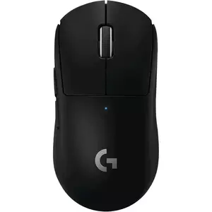 Mouse gaming wireless Logitech Pro X Superlight, ultrausor 63g, senzor LightSpeed Hero 25K DPI, Negru imagine