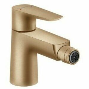 Baterie bideu Hansgrohe Talis E cu ventil pop-up, bronz periat imagine