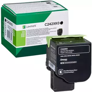 Toner Lexmark C242XK0, black imagine