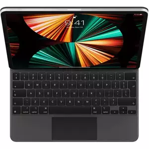 Tastatura Apple Magic pentru iPad Pro 12.9 (5th), Layout INT EN, Black imagine