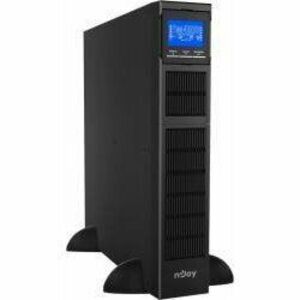 UPS Balder 1500, 1500VA/ 1500W, On-line, LCD Display, Montare Rack/Tower, 8 Prize IEC 13 imagine