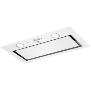 Hota complet incorporabila Electrolux LFG716W, 54 cm, clasa A, 700 mc/h, conexiune Hob2Hood, Alb imagine