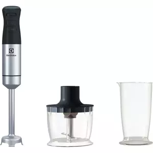 Mixer vertical Electrolux E5HB1-6SS, 1000 W, Viteza variabila + Turbo, Minitocator, Tel, Vas mixare, Negru / Inox imagine