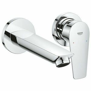 Baterie lavoar monocomanda, cu 2 orificii, Grohe BauEdge imagine