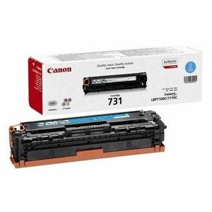 Toner CRG731 Cyan, capacitate 1500 pagini, pentru LBP7100C, LBP7110C. CR6271B002AA imagine