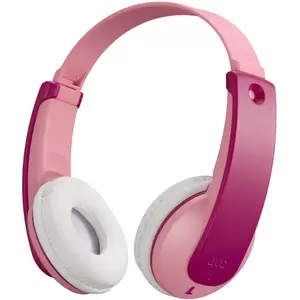 Casti audio pentru copii On Ear JVC HA-KD10W-P-E, Wireless, Bluetooth, Autonomie 16 ore, Roz imagine