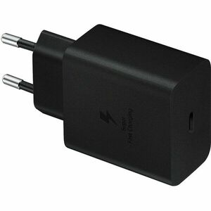 Incarcator Samsung Super fast charger, USB Type-C, 45W, Black imagine