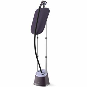 Aparat de calcat vertical Philips cu abur cu picior STE3160/30, 2000W, debit continuu de abur de 40g/min, violet imagine