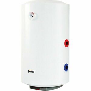 Boiler termoelectric cu serpentina Ferroli Power Termo 100, 100 l, 1500 W, 0.8 Mpa imagine