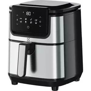 Friteuza fara ulei Electrolux Digital Air Fryer E6AF1-4ST, 1500W, 8 programe, 3, 5L, Touch Control, inox imagine