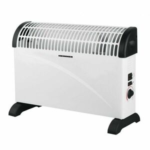 Convector electric Heinner HCVH-Y2000T, 2000 W, termostat reglabil, ventilator Turbo, protectie supraincalzire, alb imagine