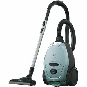 Aspirator cu sac Electrolux Pure D8 PD82-4MB, 600W, functia AUTO, filtru de evacuare lavabil, indicator LED sac plin, 57 dB(A), perie parchet, Misty Blue imagine