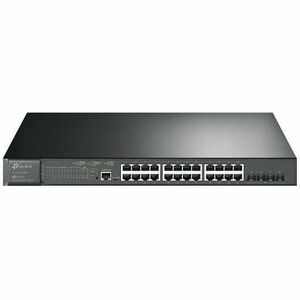 Switch cu management L2 TP-Link TL-SG3428XMP, 24 Porturi Gigabit, 4 x SFP+ Gigabit imagine