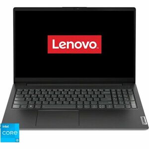 Laptop 15.6'' V15 G3 IAP, FHD, Procesor Intel® Core™ i3-1215U (10M Cache, up to 4.40 GHz, with IPU), 8GB DDR4, 512GB SSD, GMA UHD, No OS, Business Black imagine