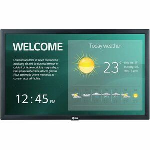 Display profesional LG 22SM3G, 21.5, Full HD, 60 Hz, Wi-Fi, negru imagine