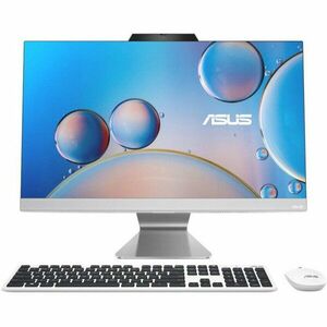 Sistem All-in-One ASUS A3402WBAK cu procesor Intel® Core™ i5-1235U pana la 4.40 GHz, 23.8, Full HD, 16GB DDR4, 512GB SSD NVMe™, Intel® Iris® Xe Graphics, No OS, White imagine