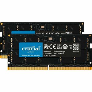 Crucial RAM - 64 GB (2 x 32 GB Kit) - DDR5 4800 SO-DIMM CL40 imagine