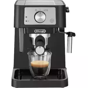 Espressor manual DE’LONGHI Stilosa EC 260.BK, 1l, 1100W, 15 bari, Negru imagine