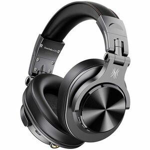 Casca OneOdio Fusion-A70-Black wireless, cu fir, tip over ear, utilizare multimedia, DJ, conectare prin Bluetooth 5.2 | Jack 3.5 mm | Jack 6.35 mm, difuzor 40 mm, impedanta 32 Ohm, acumulator 650 mAh, negru imagine