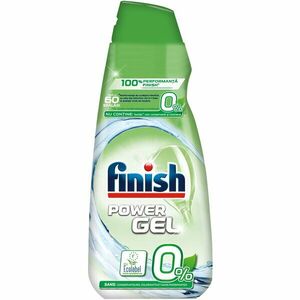 Detergent de vase gel formula 0% pentru masina de spalat Finish 900 ml imagine