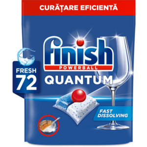 Detergent capsule pentru masina de spalat vase Finish Quantum All in 1, 72 spalari imagine