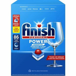 Detergent capsule pentru masina de spalat vase Finish Power Essential, 86 spalari imagine