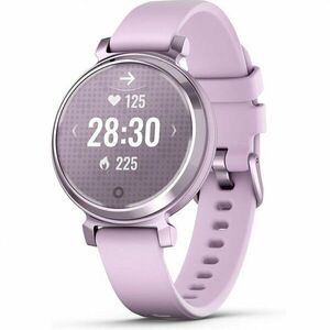 Smartwatch Garmin Lily 2, 35mm, curea silicon, Lilac imagine