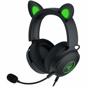 Casti Gaming Razer Kraken Kitty V2 Pro RGB cu fir, Negru imagine