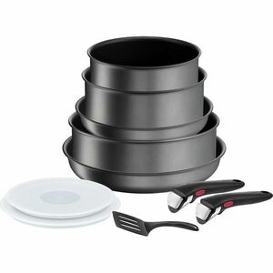 Set 10 piese vase de gatit Tefal Ingenio Daily Chef imagine