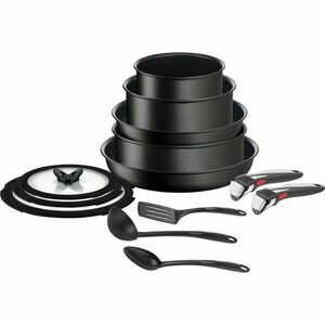 Set 13 piese vase de gatit Tefal Ingenio Unlimited, inductie, maner detasabil imagine