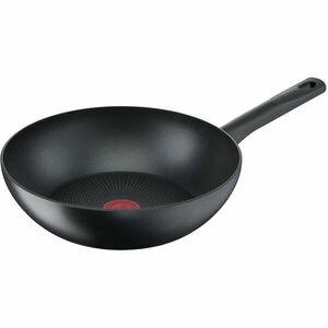 Tigaie wok Tefal So Recycled, indicator Thermo-Signal, invelis antiaderent Titanium, inductie, 28 cm imagine