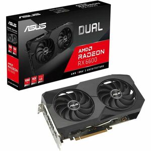 Placa Video ASUS AMD Radeon™ RX 6600 V2 Dual, 8GB GDDR6, 128-bit imagine