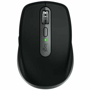 Mouse wireless Logitech MX Anywhere 3S for Mac, Bluetooth, Scroll MagSpeed, Multidevice, USB-C, Space Grey imagine