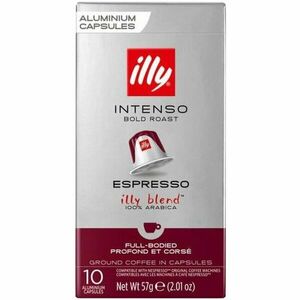 Cafea capsule Illy Espresso Intenso, compatibile Nespresso, 10 capsule, 57 gr. imagine