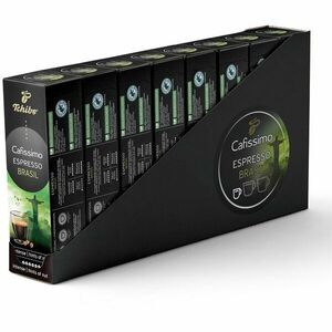 Set 8 x Capsule Tchibo Cafissimo Espresso Brasil, 80 Capsule, 640 g imagine