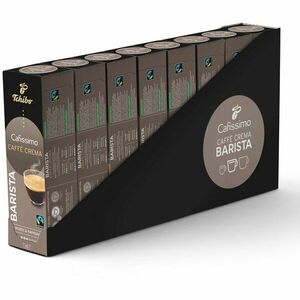 Set 8 x Cafea capsule Tchibo Cafissimo Barista Caffe Crema, 80 capsule, 640 g imagine