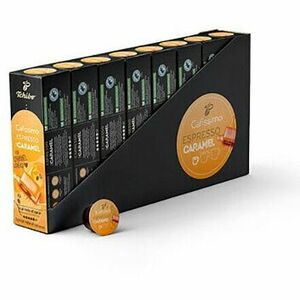 Set 8 x Capsule Tchibo Cafissimo Espresso Caramel, 80 Capsule imagine