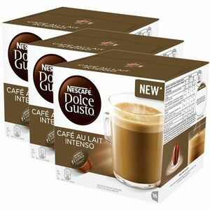 Set 3 x Capsule Nescafé Dolce Gusto Café Au Lait Intenso, 48 capsule, 480g imagine