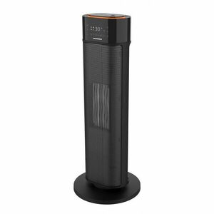 Radiator ceramic cu umidificare Heinner HCH-LH2000BK, 2000 W, Functie umidificare, Display LED, Control touch, Telecomanda, Fucntie ECO, Oprire automata, Functie Oscilare, Negru imagine