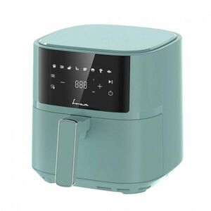 Friteuza cu aer cald Fram FAF-B6GR17SQ, 1700W-2200W, capacitate 5.7L, 8 programe presetate, panou de comanda electronic, timp maxim de preparare: 60 min, Verde imagine