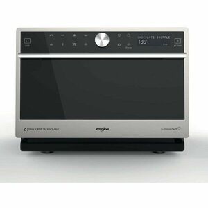 Cuptor cu microunde Whirlpool MWSC 9133 SX, 33l, 1000W, CrispFry, 6Tth Sense, Inox imagine