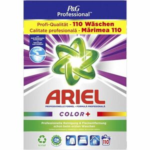 Detergent de rufe pudra Ariel Professional Color+, 7.15kg, 110 spalari imagine