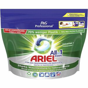 Detergent de rufe capsule Ariel Professional Universal +, 60 spalari imagine