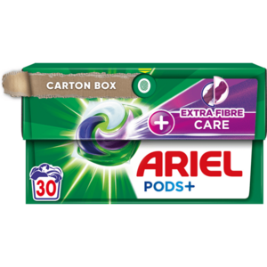 Detergent de rufe capsule Ariel PODS+ Extra Fiber Care, 30 spălări imagine