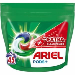 Detergent capsule Ariel All in One PODS +Extra Clean Power, 45 spalari imagine