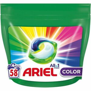 Detergent de rufe capsule Ariel All in One PODS Color, 58 spalari imagine