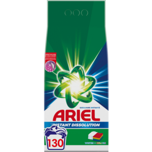 Detergent de rufe pudra Ariel Whites+Colors, 9.75kg, 130 spalari imagine