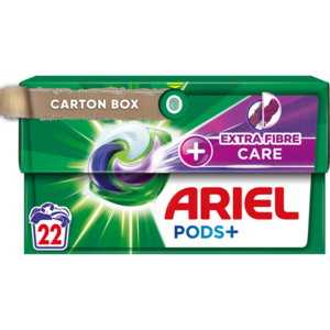 Detergent capsule Ariel Allin1 PODS +Extra Fiber Care, 22 spalari imagine